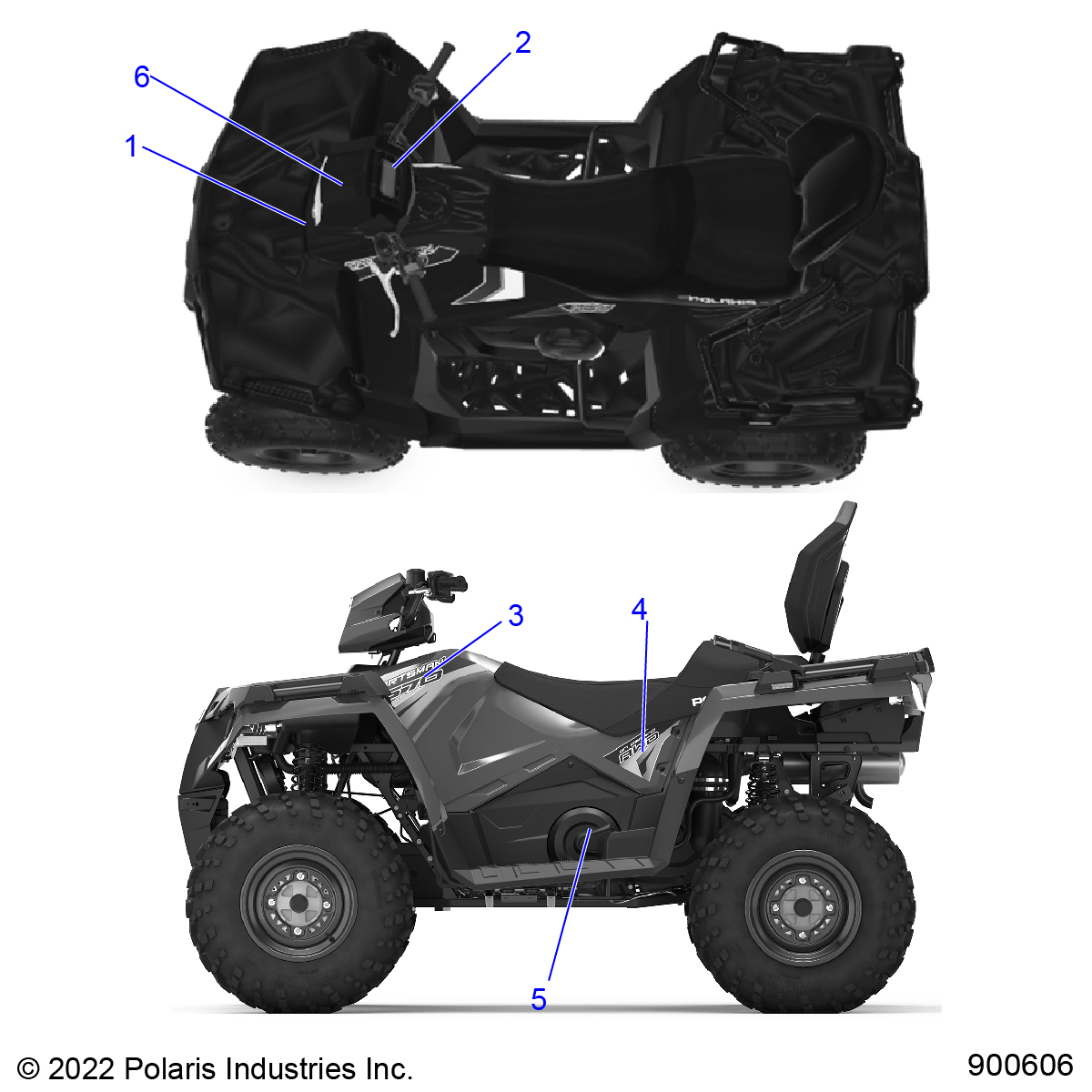 BODY, DECALS GRAPHIC - A23SDS57C4 (900606)