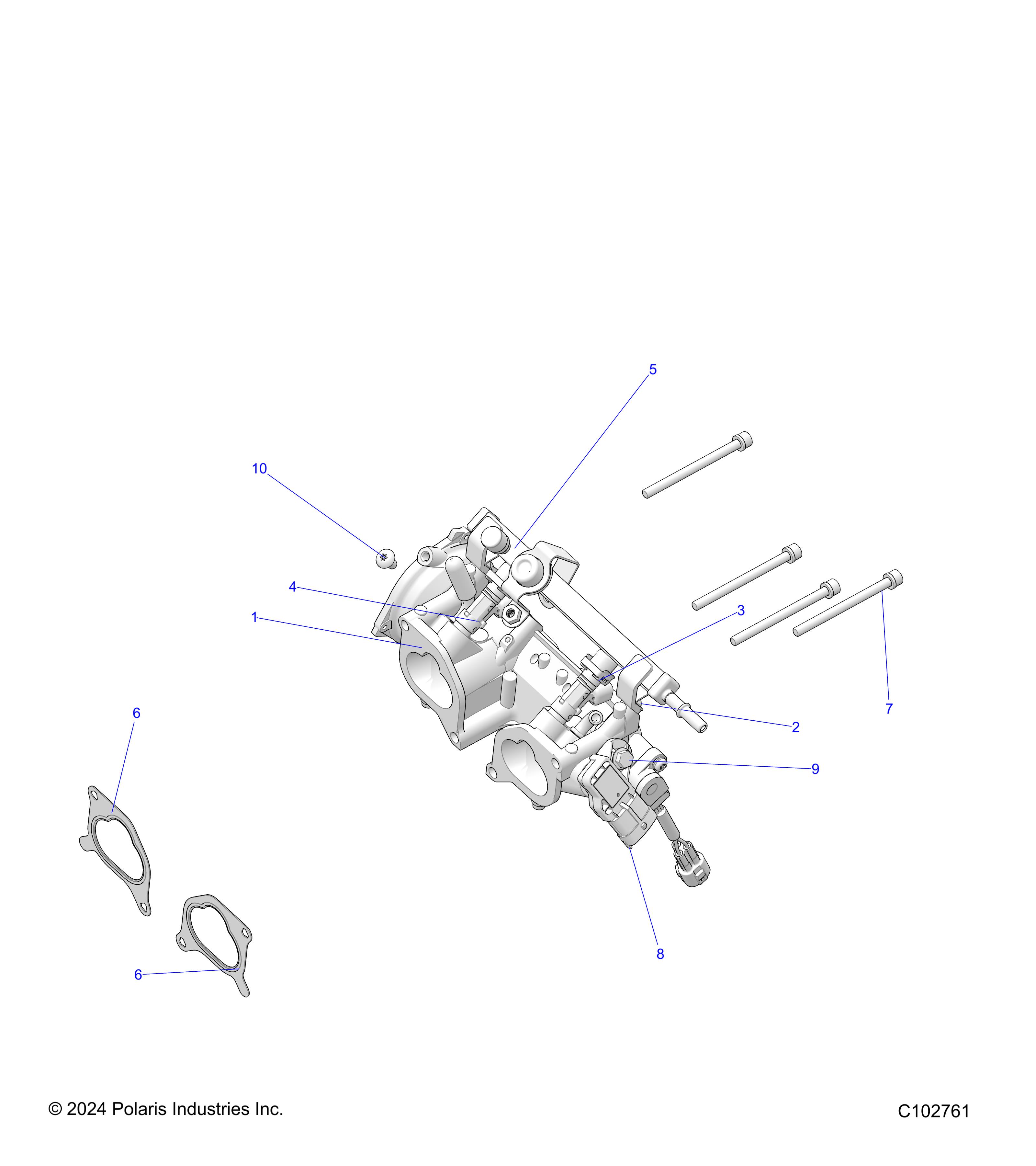 ENGINE, THROTTLE BODY - A25SGE95AT (C102761)