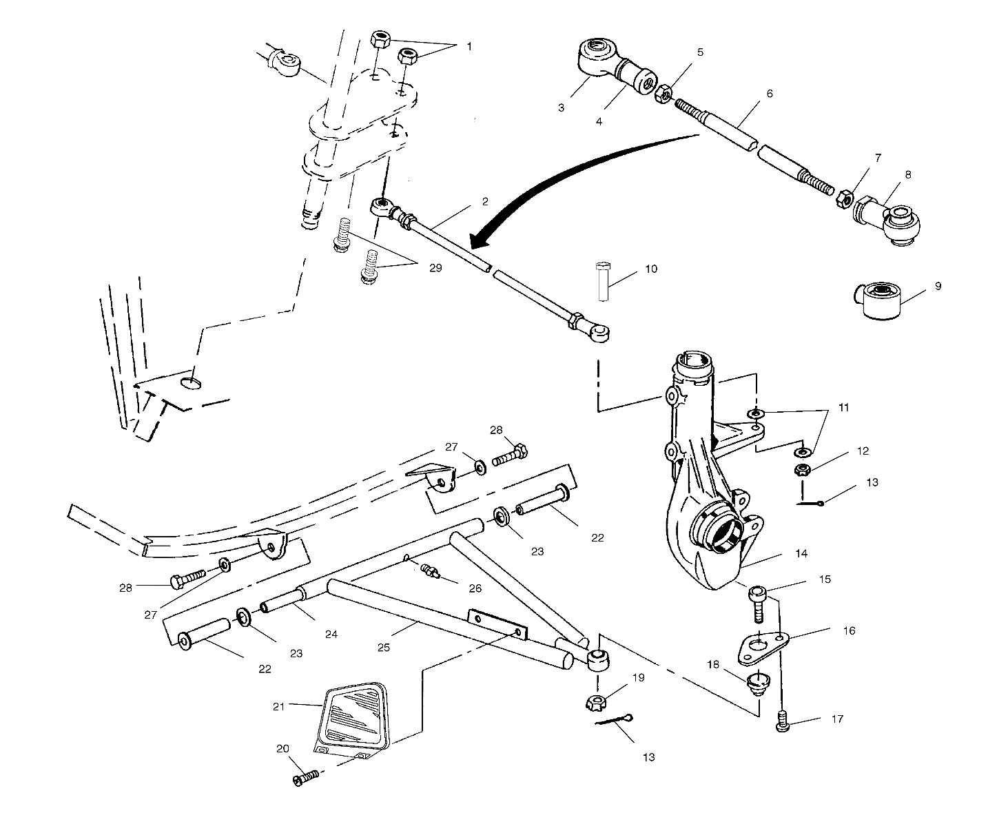 A-ARM/STRUT MOUNTING - A02BG38CA (4974677467B09)