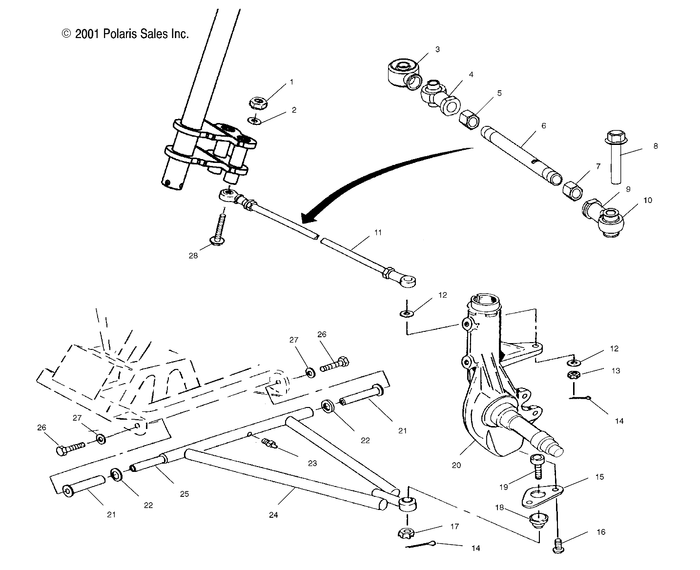 A-ARM/STRUT MOUNTING - A02CB50FC (4974857485B06)