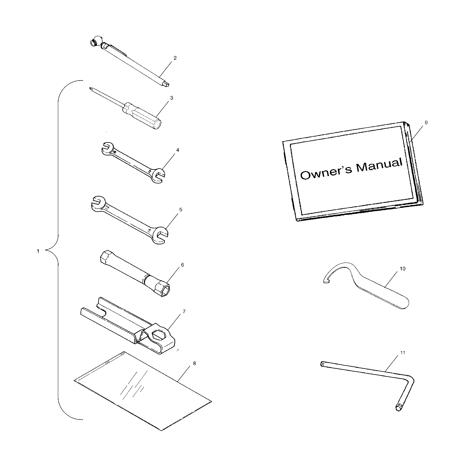 TOOL KIT - A02CB50FC (4974857485D14)