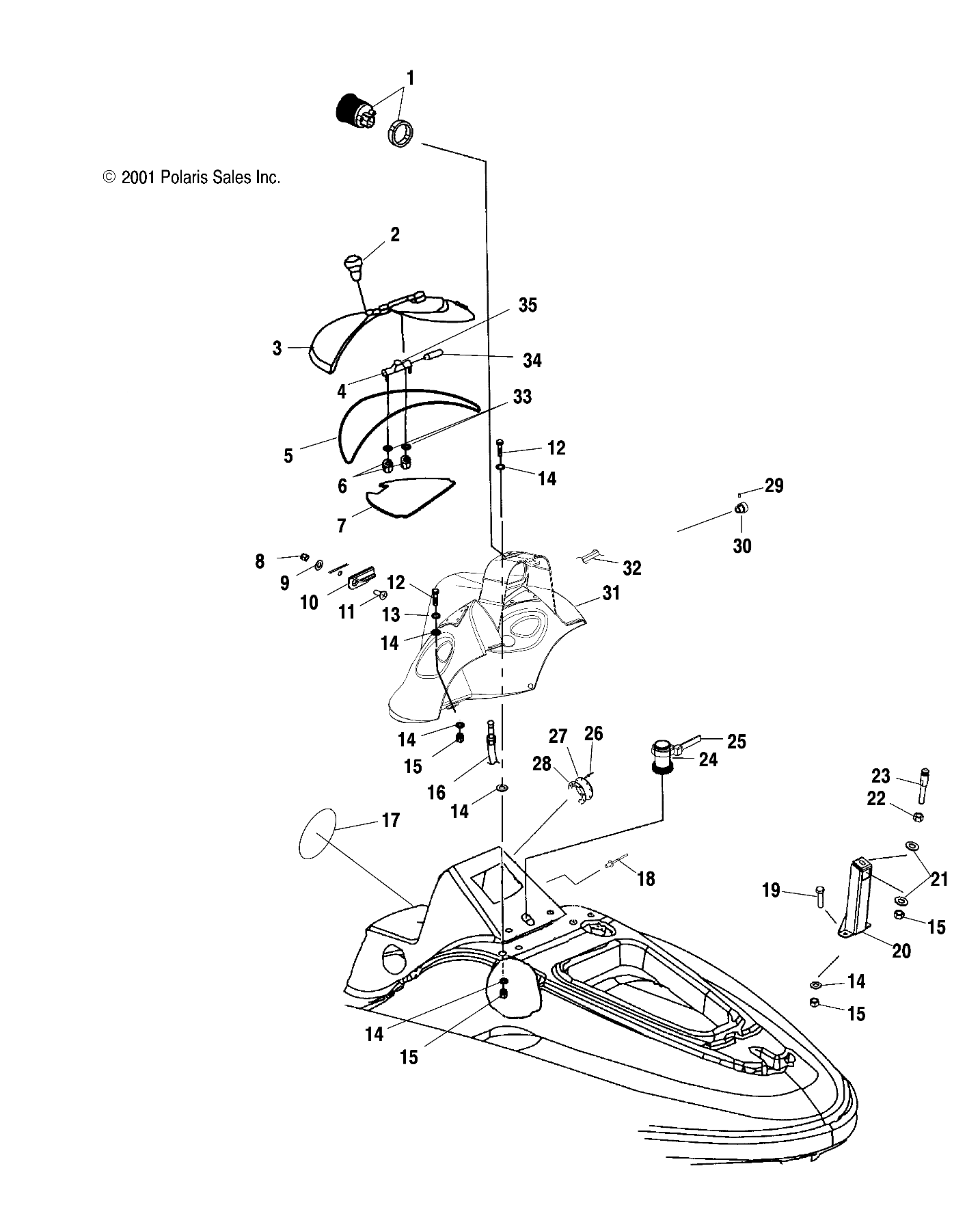 SHROUD - W025297D/W025297I (4975477547A03)