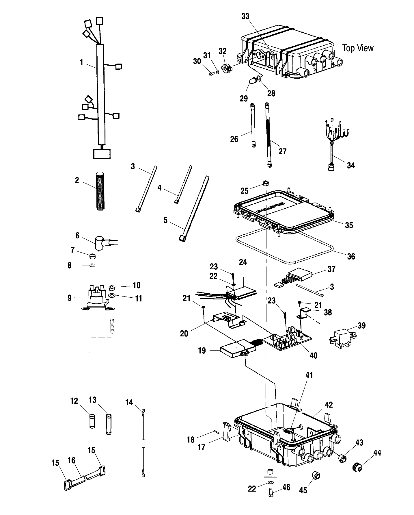 ELECTRICAL BOX - W025297D/W025297I (4975477547B11)