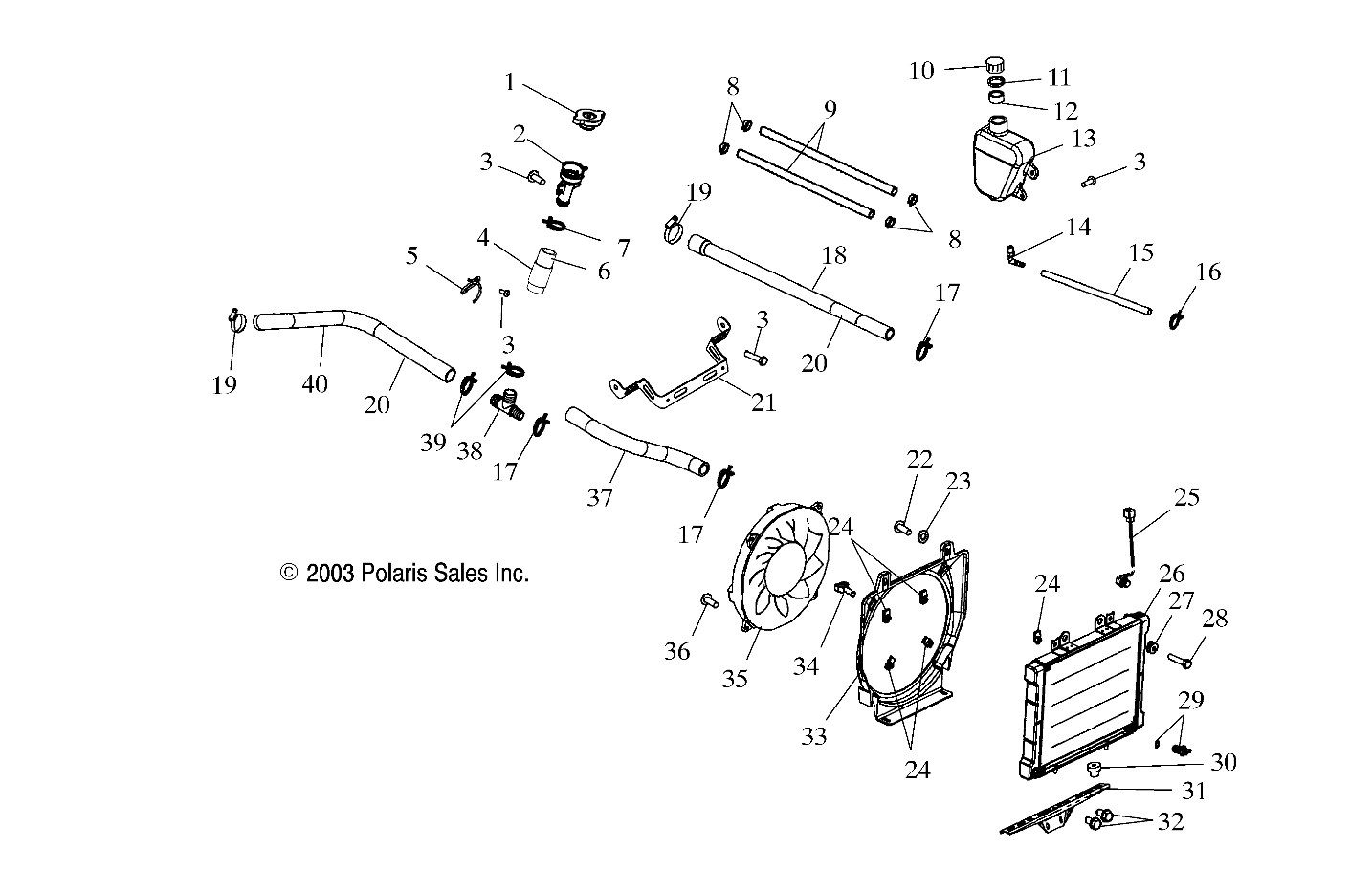 COOLING SYSTEM - A04CH68AC/AF/AH/AJ/AT/AV (4975557555A10)