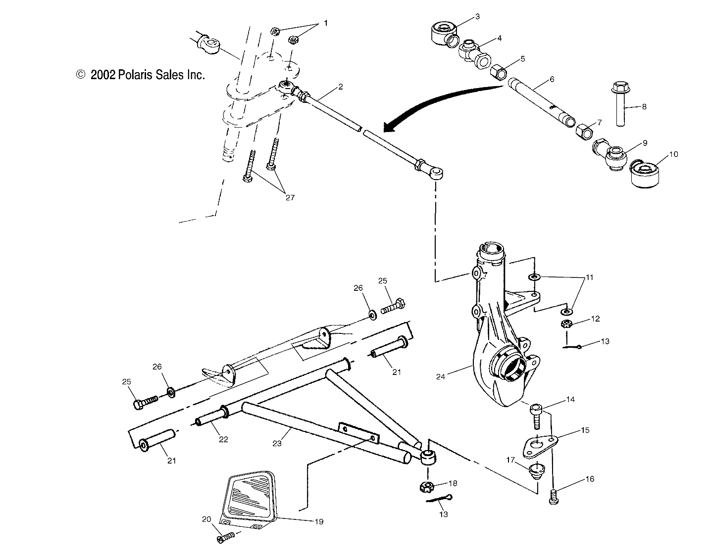 A-ARM/STRUT MOUNTING - A03CL50AA (4975687568B05)