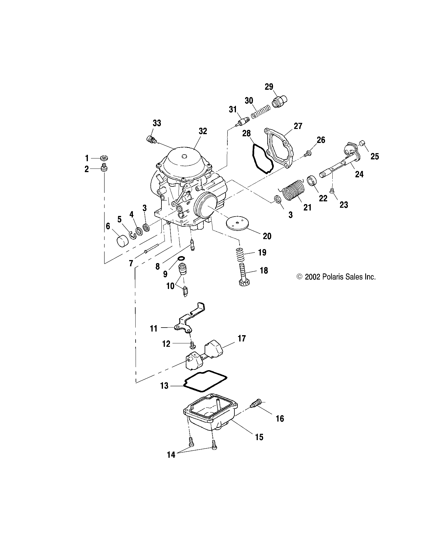 CARBURETOR - A03CL50AA (4975687568D07)