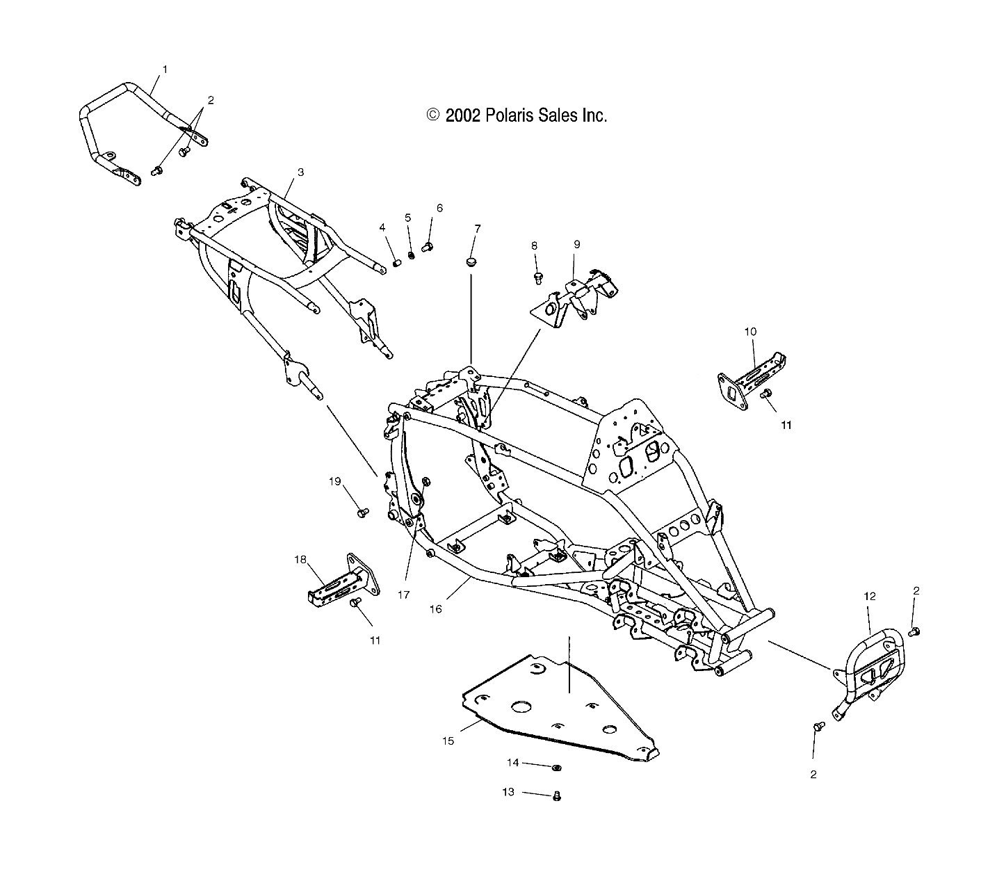 MAIN FRAME - A03GJ50AA/AB (4975767576A03)