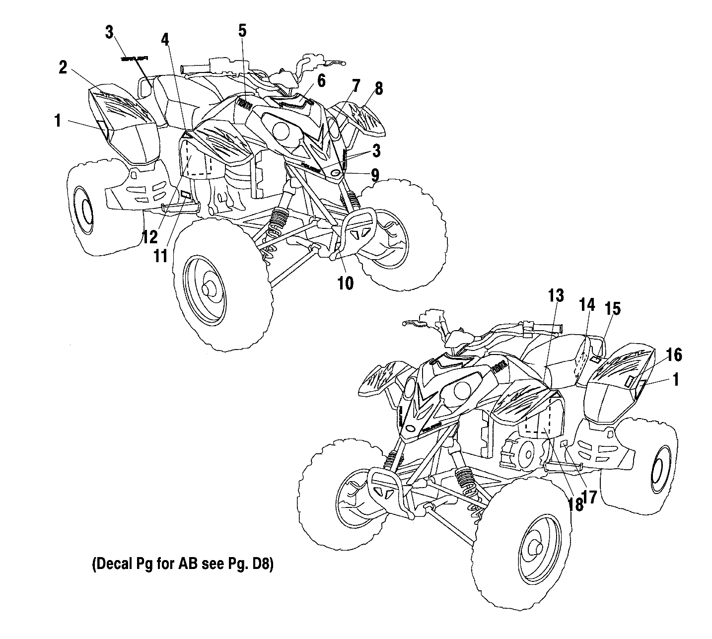 DECALS - A03GJ50AA (4975767576A07)