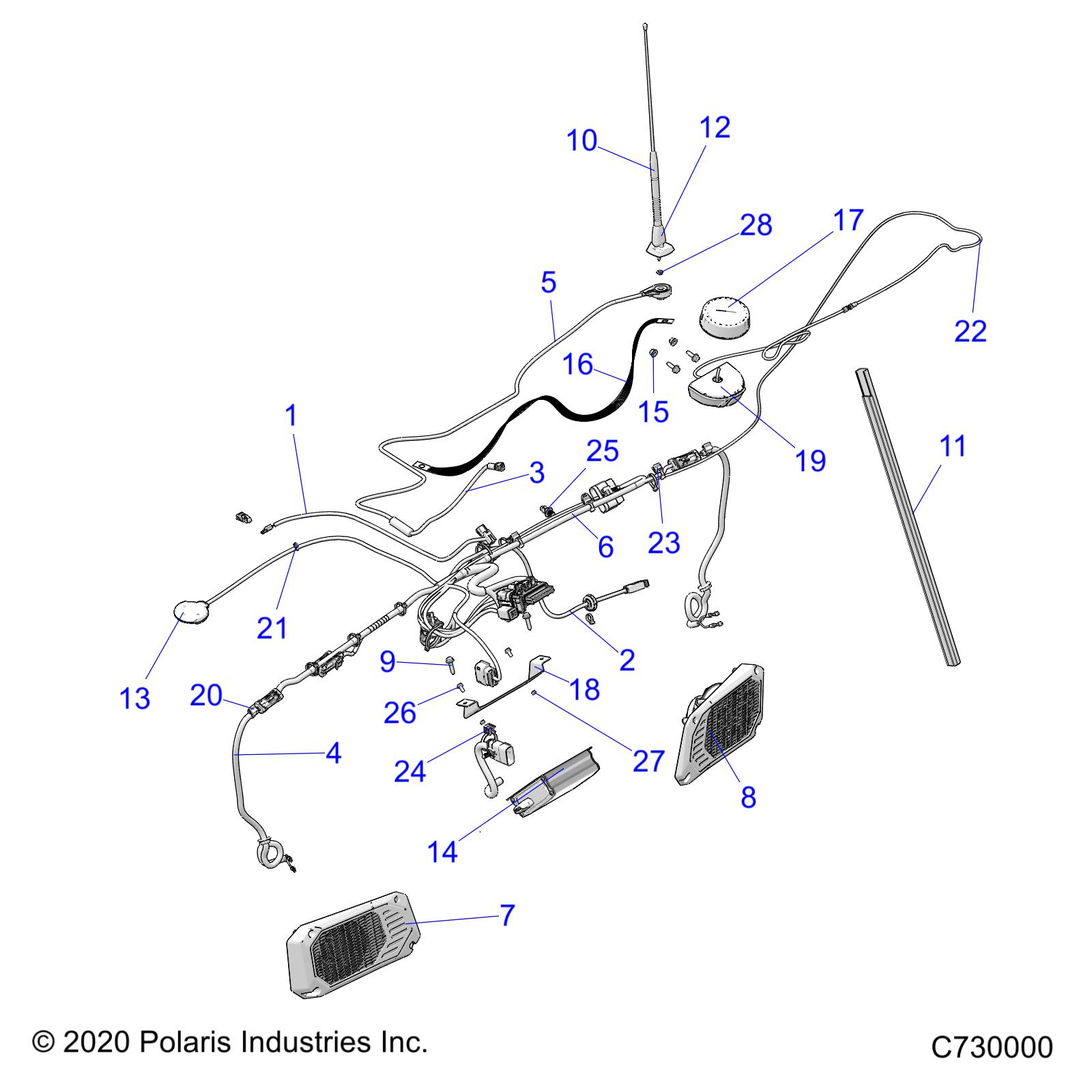 ELECTRICAL, DASH RC - R21RRK99A9/AP/AW/B9/BP/BW (C730000)