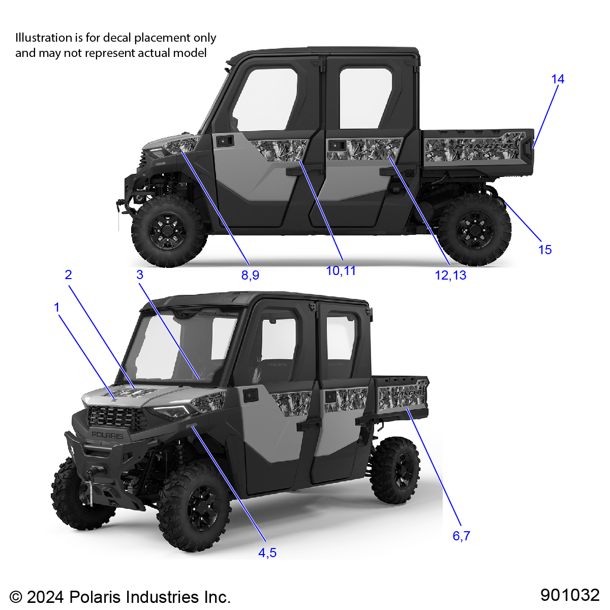 BODY, DECALS, GRAPHIC- R25M4U57Z6/B6 (901032)