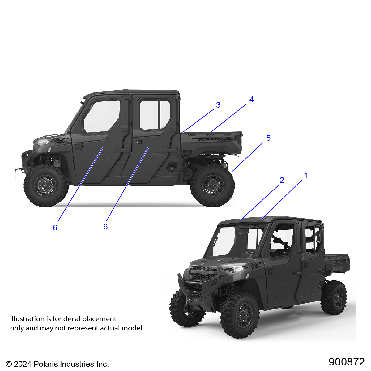 BODY, DECALS GENERAL - R25RSU99A9/AL/AS/AP/B9/BL/BS/BP (900872)