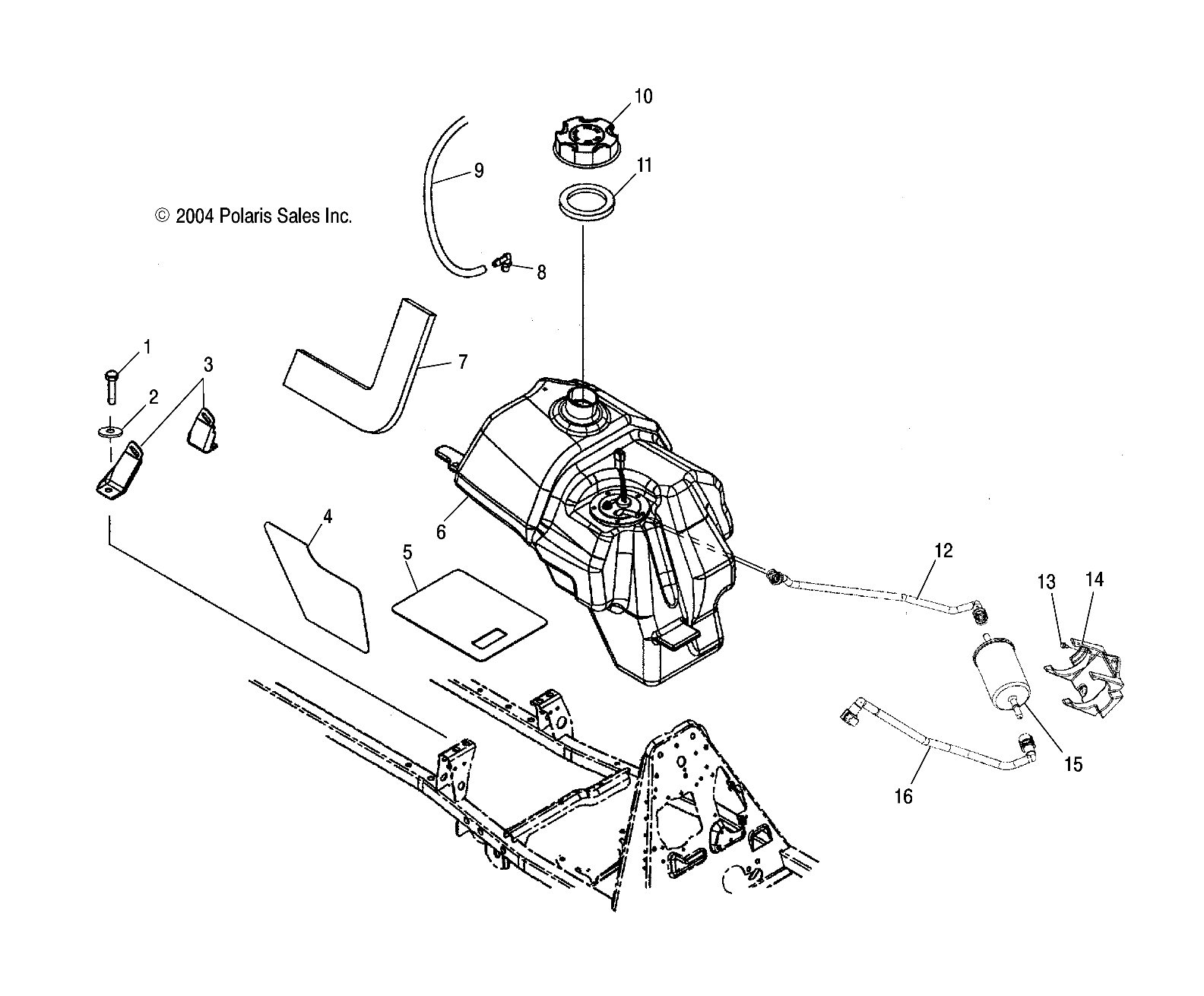 FUEL TANK - A05MH76AC/AT/AU/AW (4977217721B04)