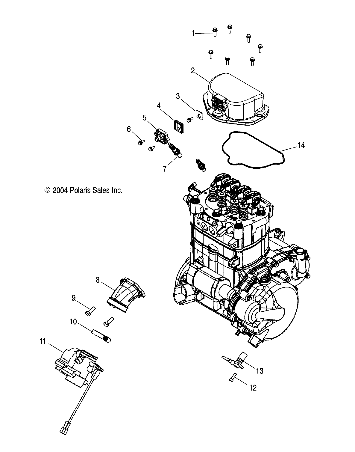 THROTTLE BODY MOUNTING - A05MH76AC/AT/AU/AW (4977217721E01)