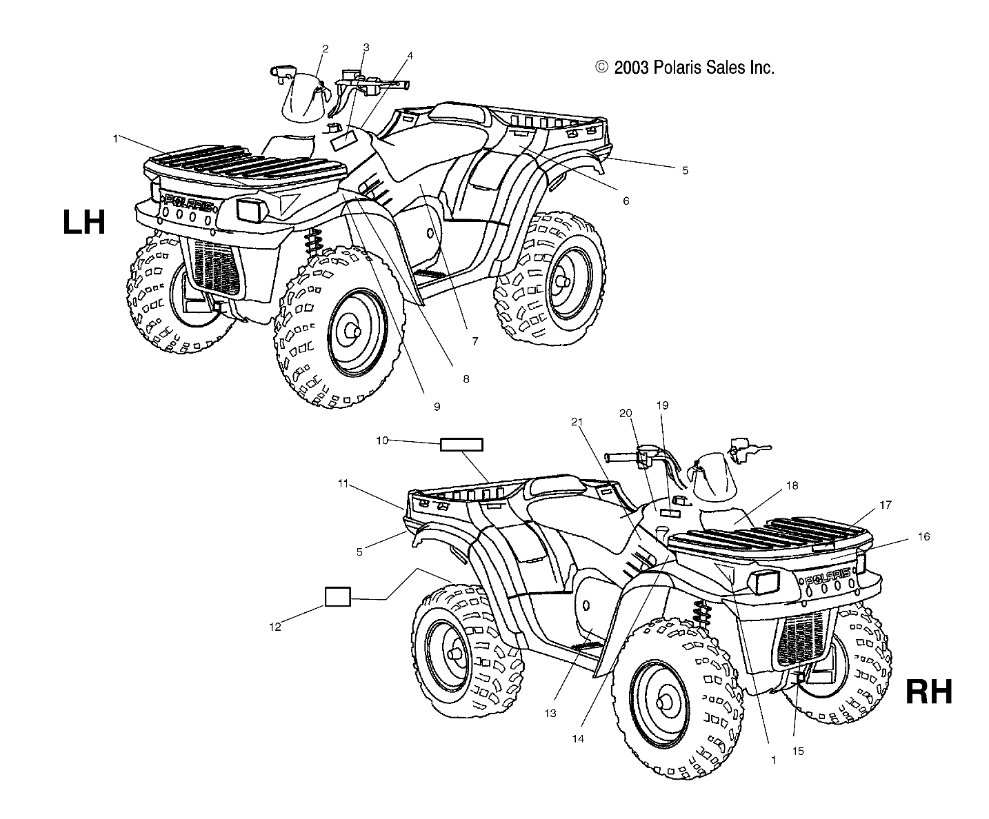 DECALS - A04JD32AA (4977487748A13)