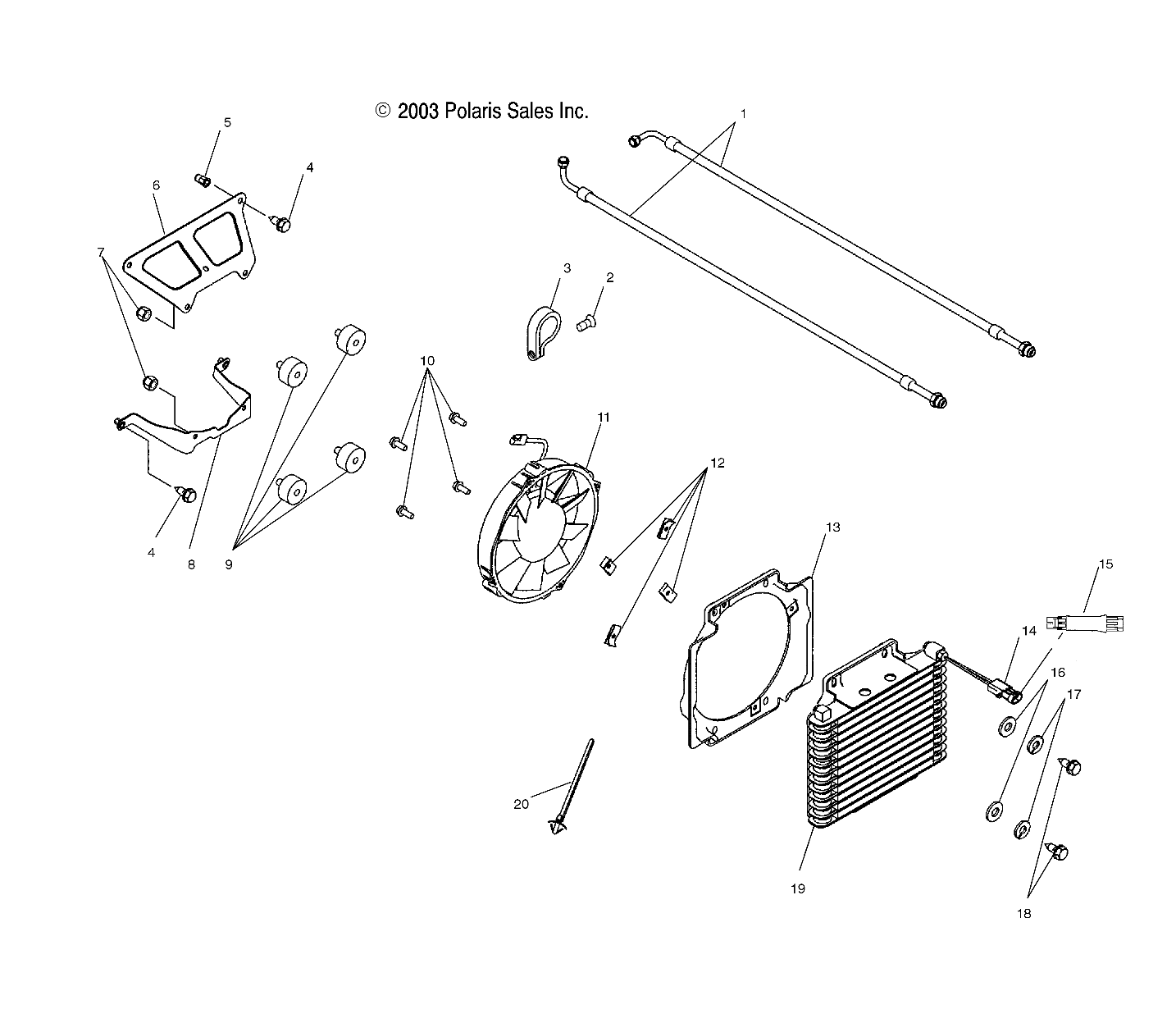 OIL COOLING - A04JD32AA (4977487748A14)