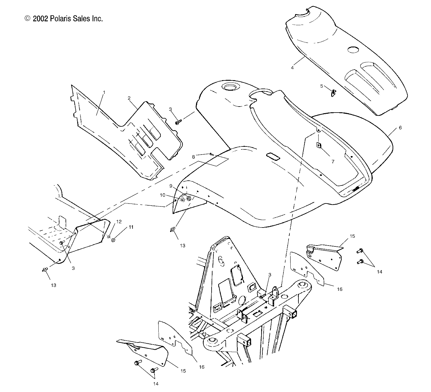 FRONT CAB - A03CA32AA (4978627862A03)