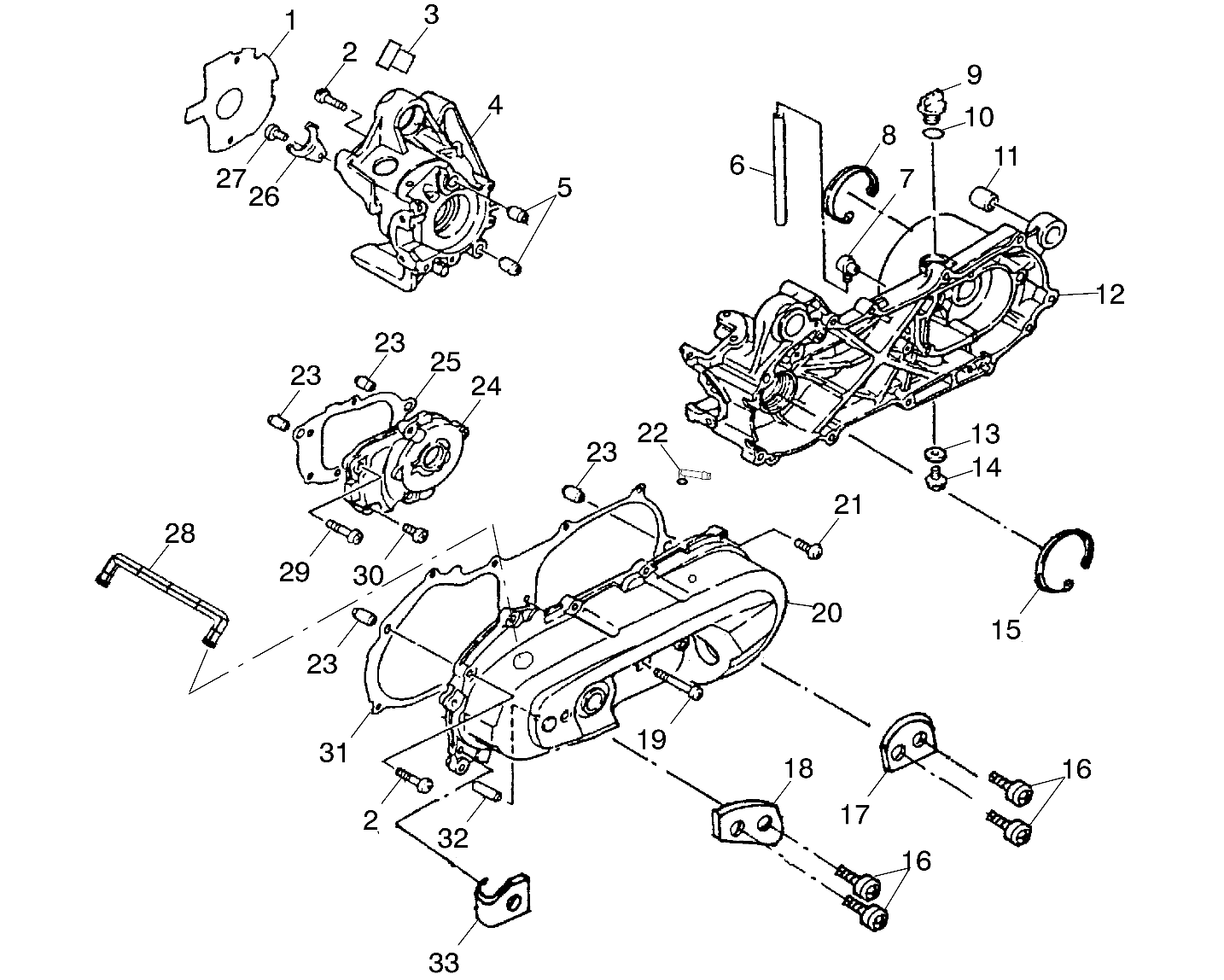 CRANKCASE - A02EA05CA (4978757875A10)