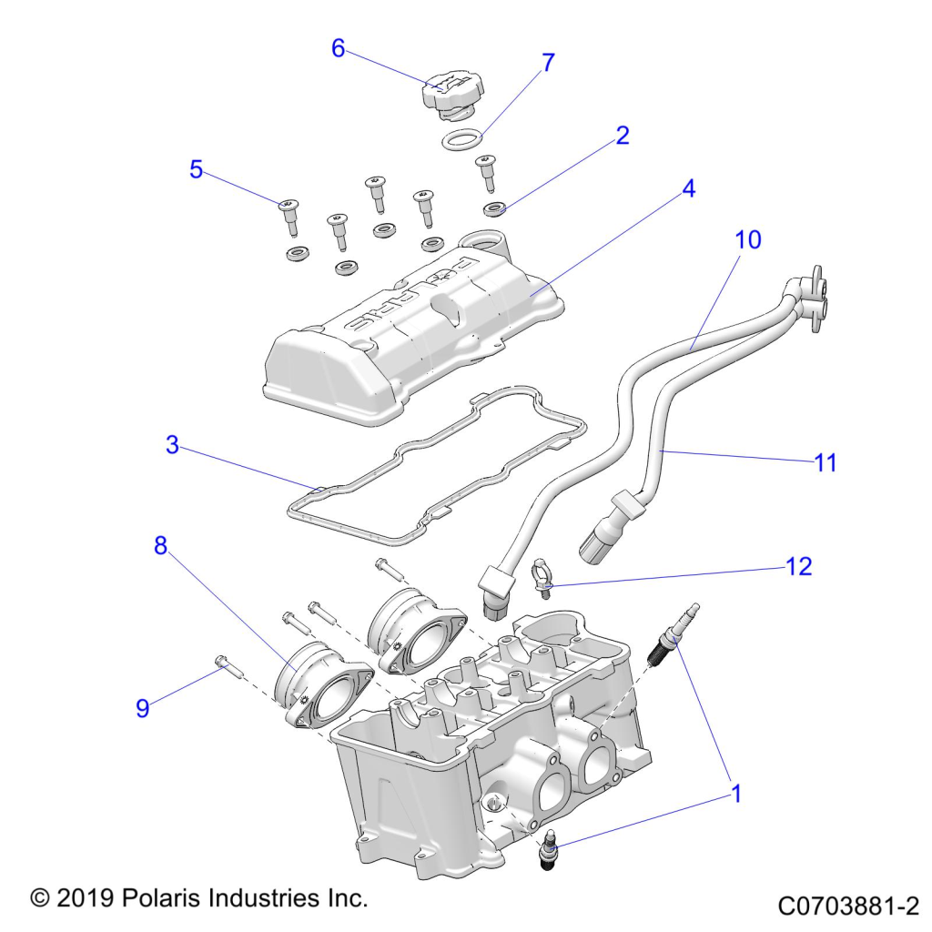 ENGINE, THROTTLE BODY and VALVE COVER - D21BBP99A4/B4/FP99A4 (C0703881-2)