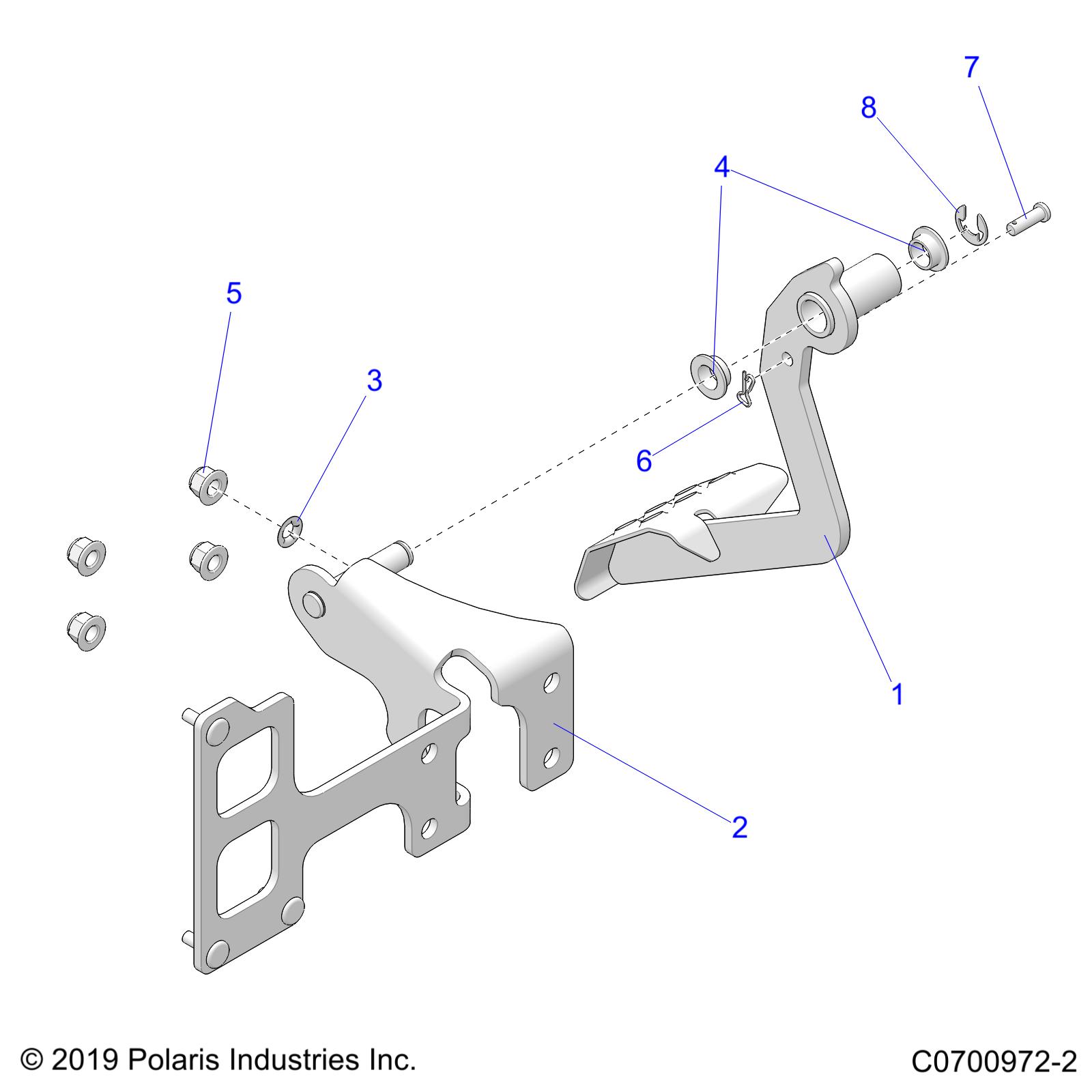 BRAKES, PEDAL AND MASTER CYLINDER - Z20P4L92AG/AP/BG/BP/LG/G92AG/AP/LG (C0700972-2)