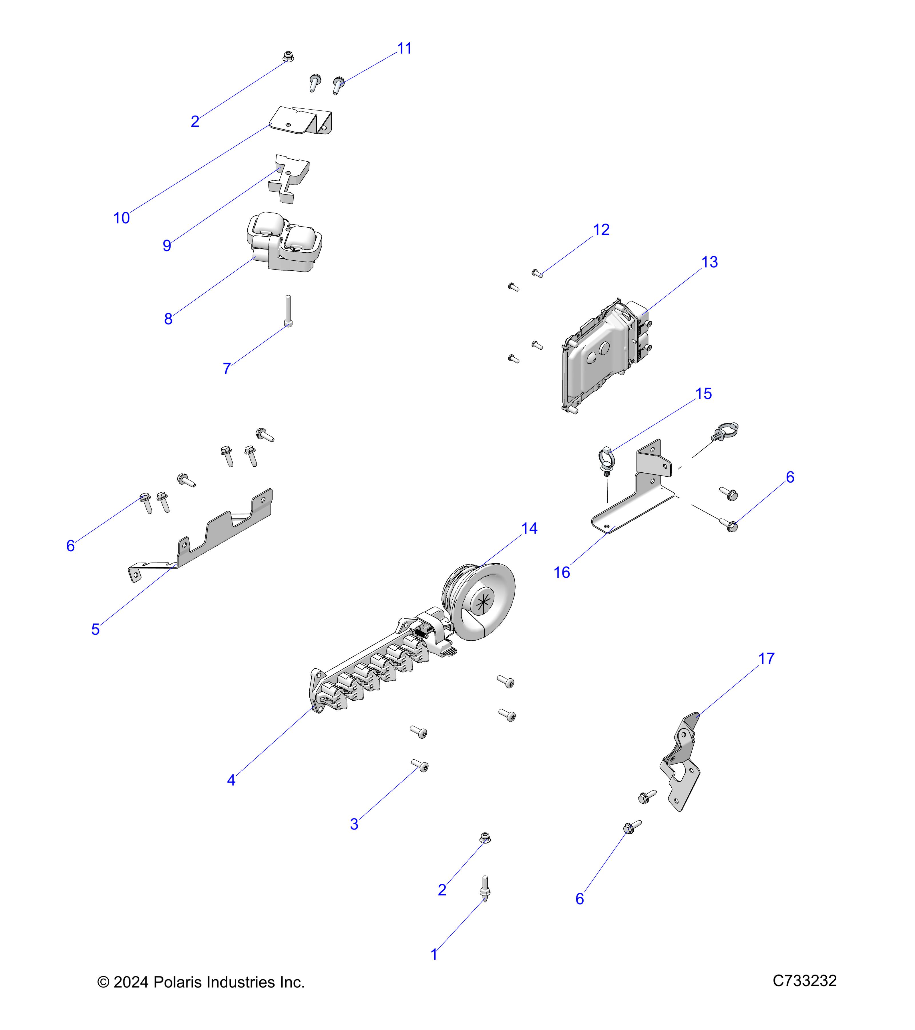 ELECTRICAL, WIRE HARNESS, COMPONENTS - R25RRU99A9/AL/AP/AS/B9/BL/BP/BS (C733232)