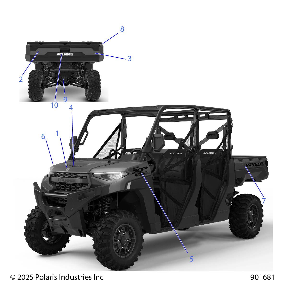 BODY, DECALS, GRAPHICS - R25RSE99NP (901681)