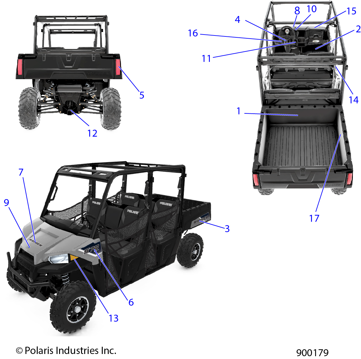 BODY, DECALS - R21M4A57B1/B9/EBX (900179)