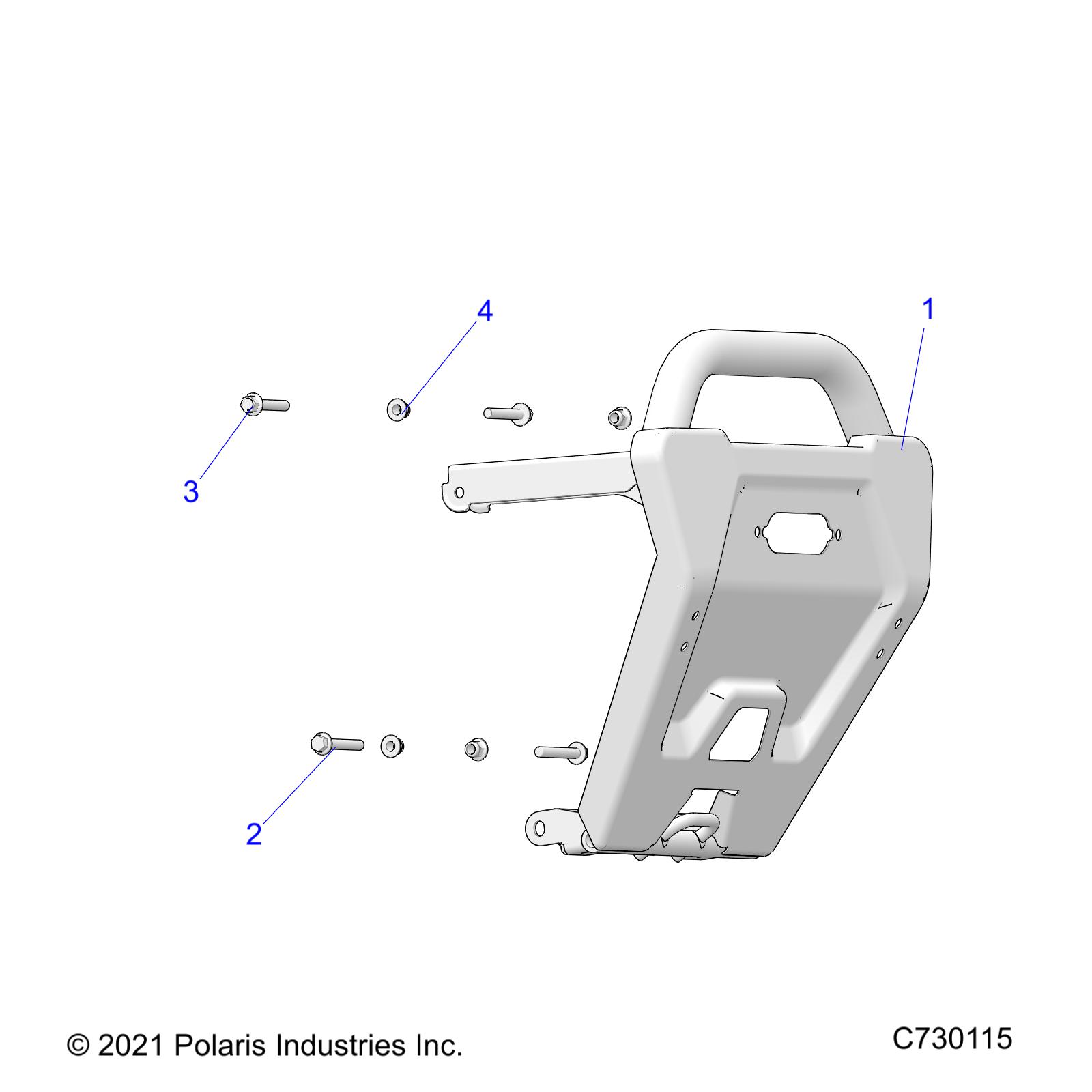 BODY, FRONT BUMPER - R25MAE57F1/C1/G1 (C730115)