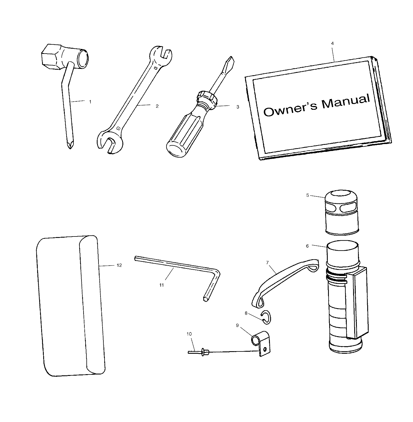 TOOL KIT - W025402D (4980948094B07)