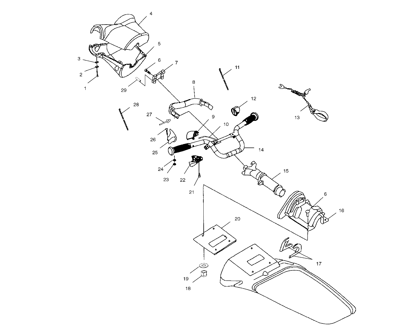 STEERING - W035297DA/W035297IA (4980978097A13)