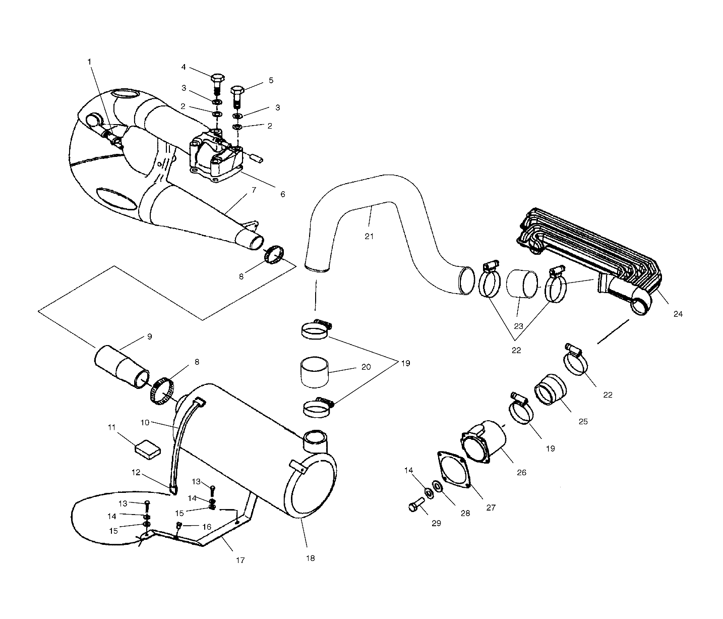 EXHAUST SYSTEM - W035297DA/W035297IA (4980978097B03)