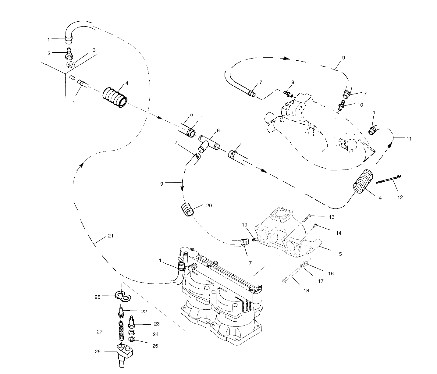 COOLING SYSTEM - W035297DA/W035297IA (4980978097B06)