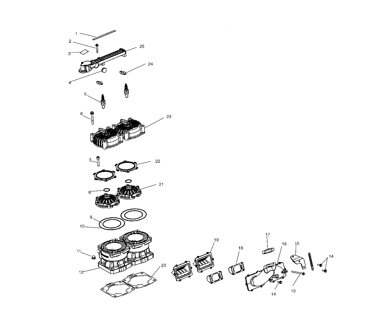 CYLINDER and MANIFOLD - W035297DA/W035297IA (4980978097C02)