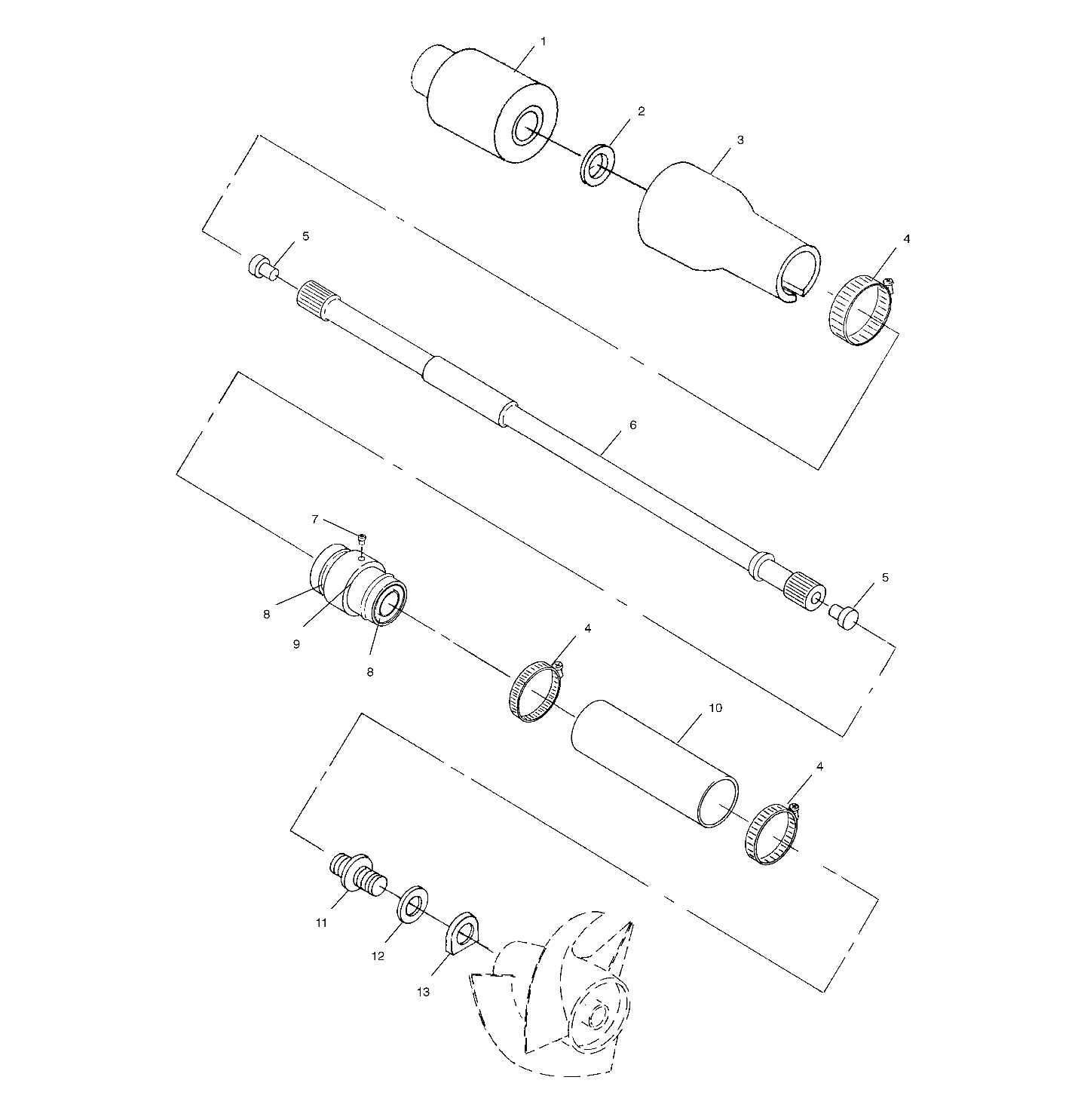 DRIVE SYSTEM - W035197DA/W035197IA (4980998099B01)