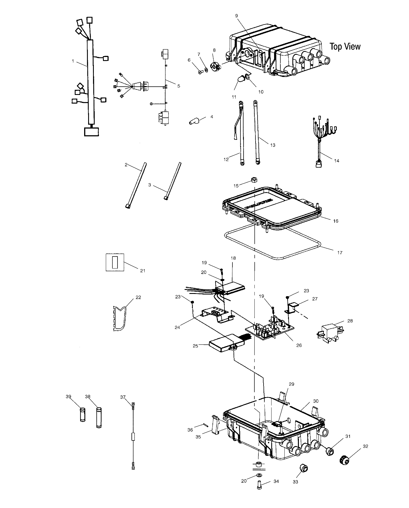 ELECTRICAL BOX - W035197DA/W035197IA (4980998099B13)