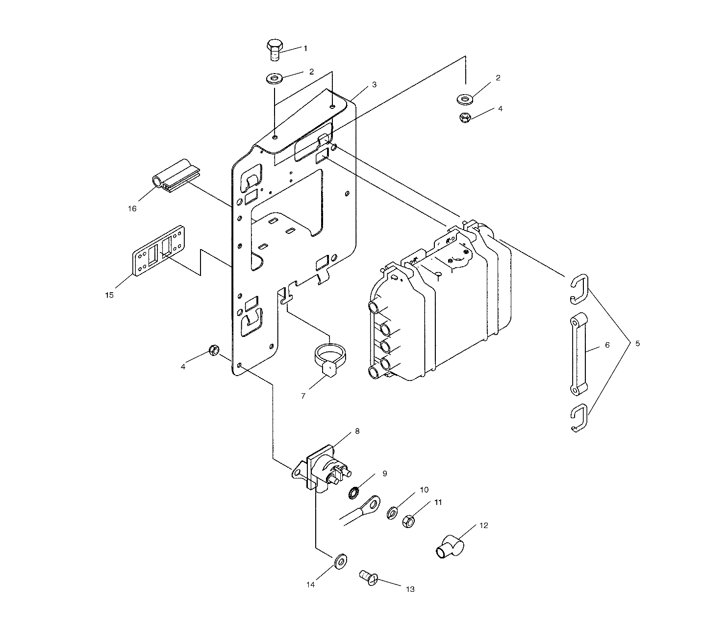 ELECTRICAL BOX MOUNTING - W035197DA/W035197IA (4980998099C01)