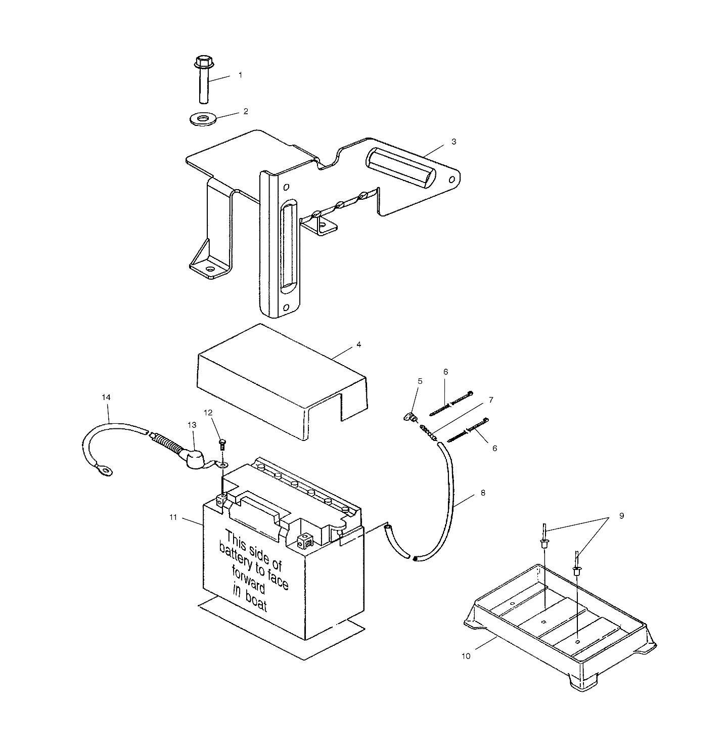 BATTERY BOX - W035098CA/W035098IA (4981028102B12)