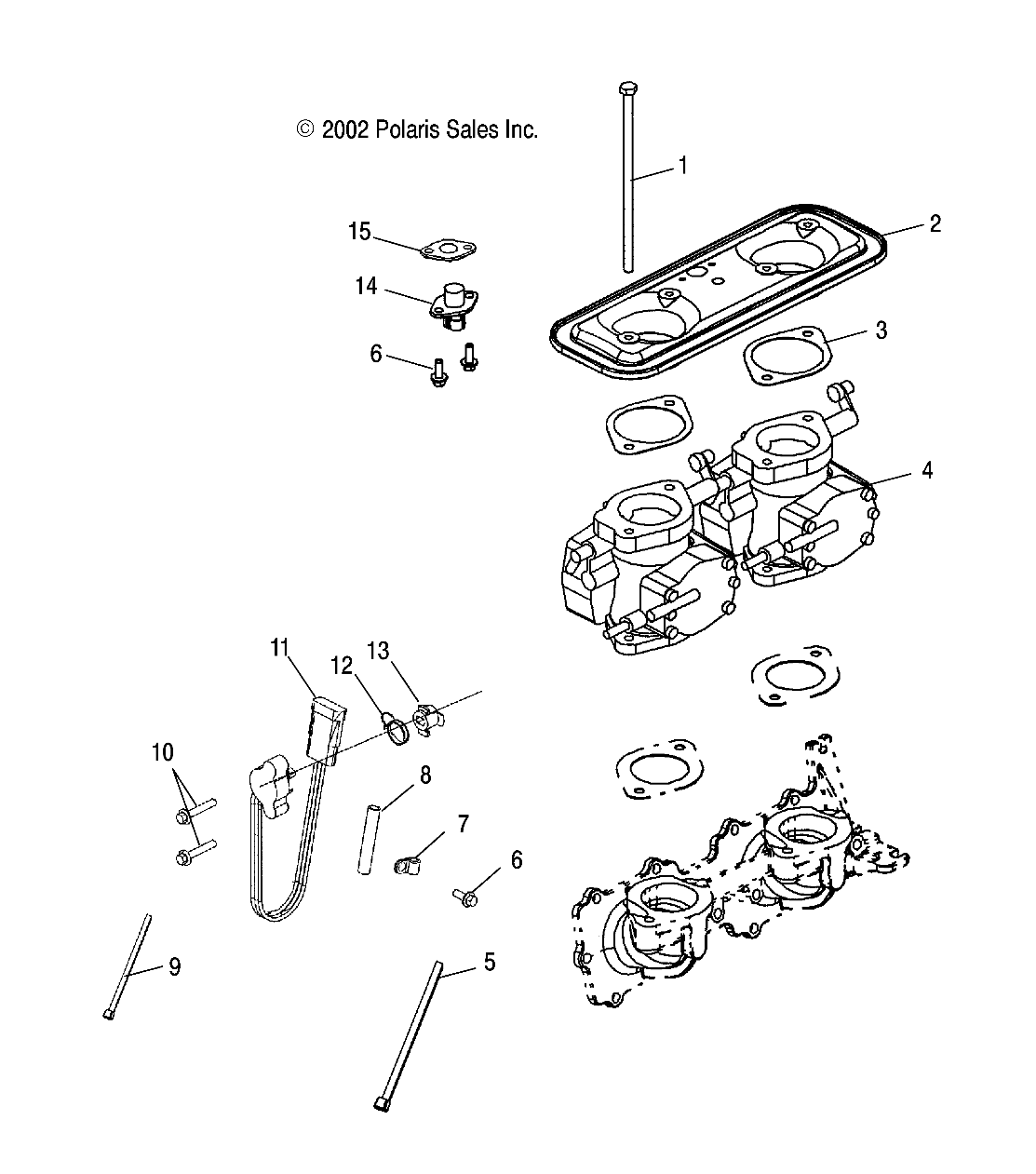 THROTTLE BODY - W035101CA/W035101IA (4981048104C05)