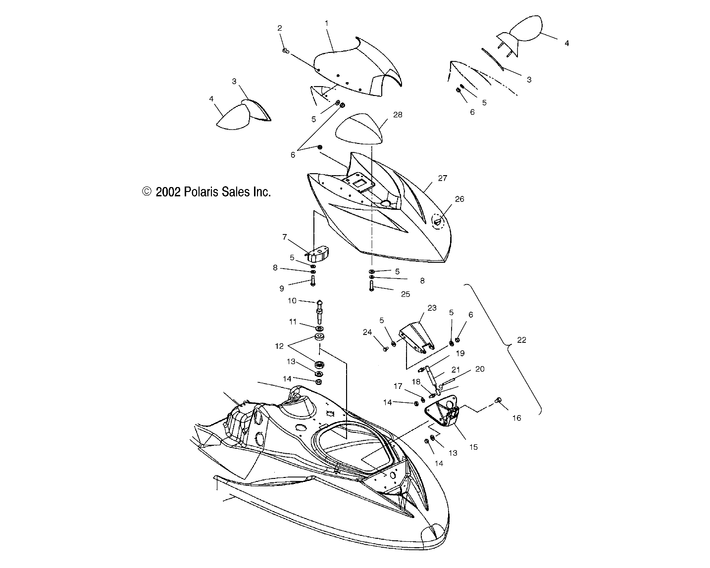 COMPARTMENT DOOR - W035303CA/CB/IA/IB (4981068106A03)