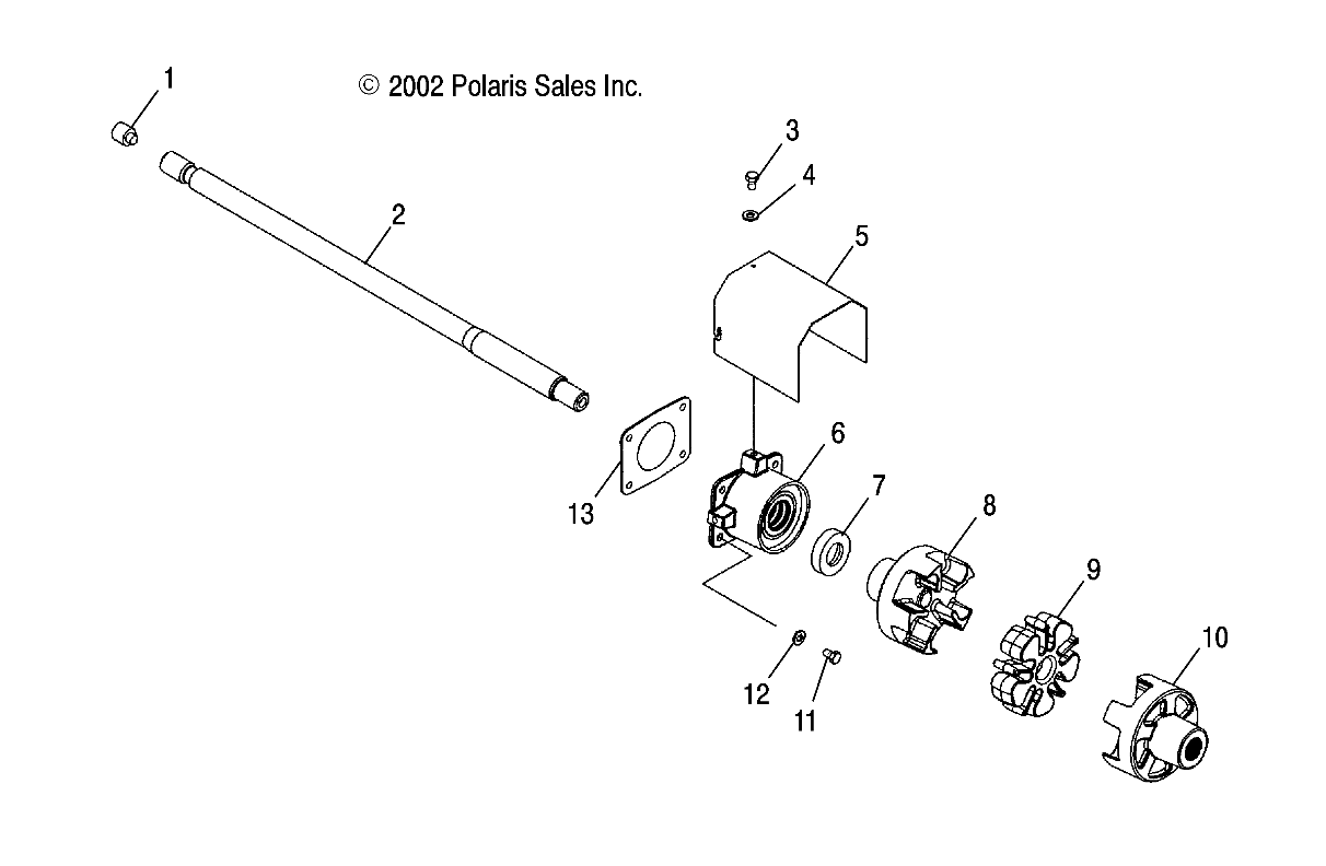 DRIVE SYSTEM - W035303CA/CB/IA/IB (4981068106B01)