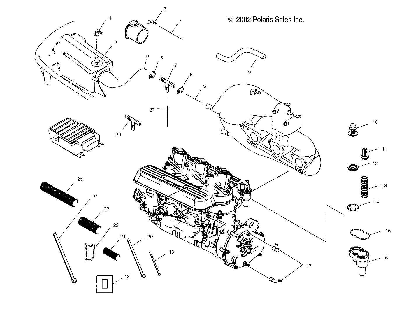 COOLING SYSTEM - W035303CA/CB/IA/IB (4981068106B07)