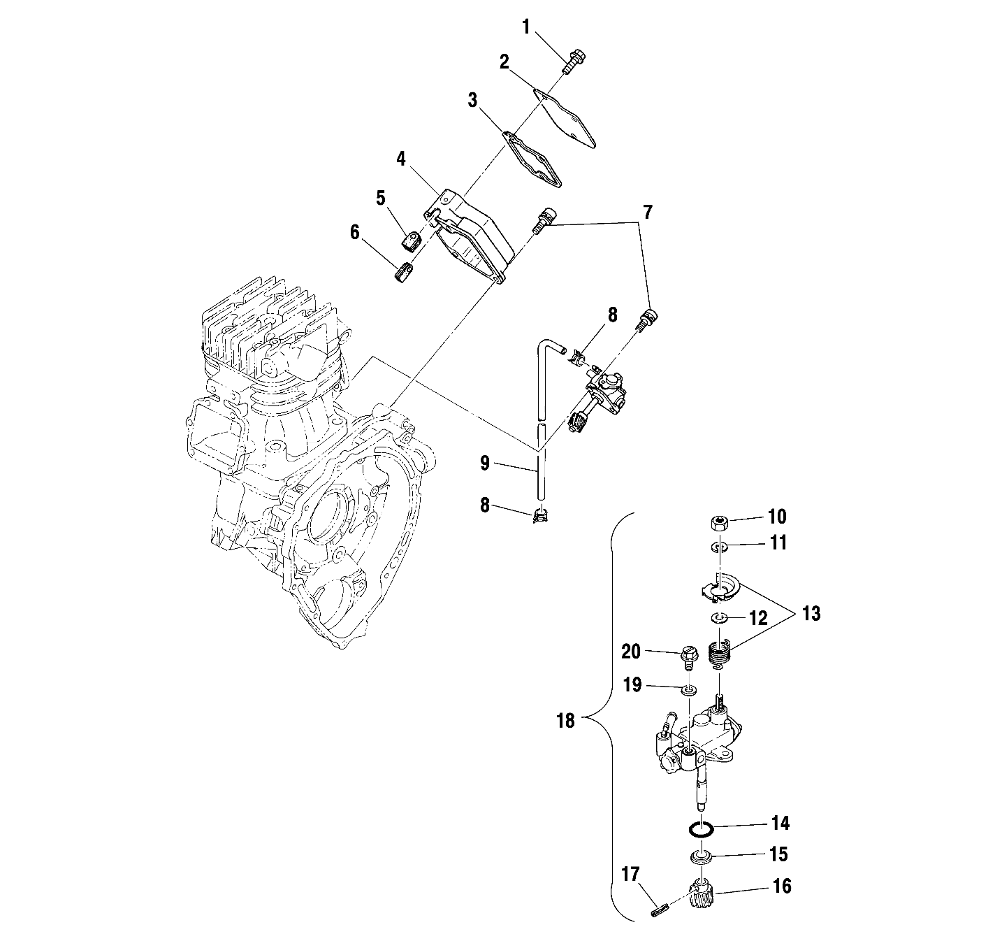 OIL PUMP - A03BA38CA (4982568256C13)