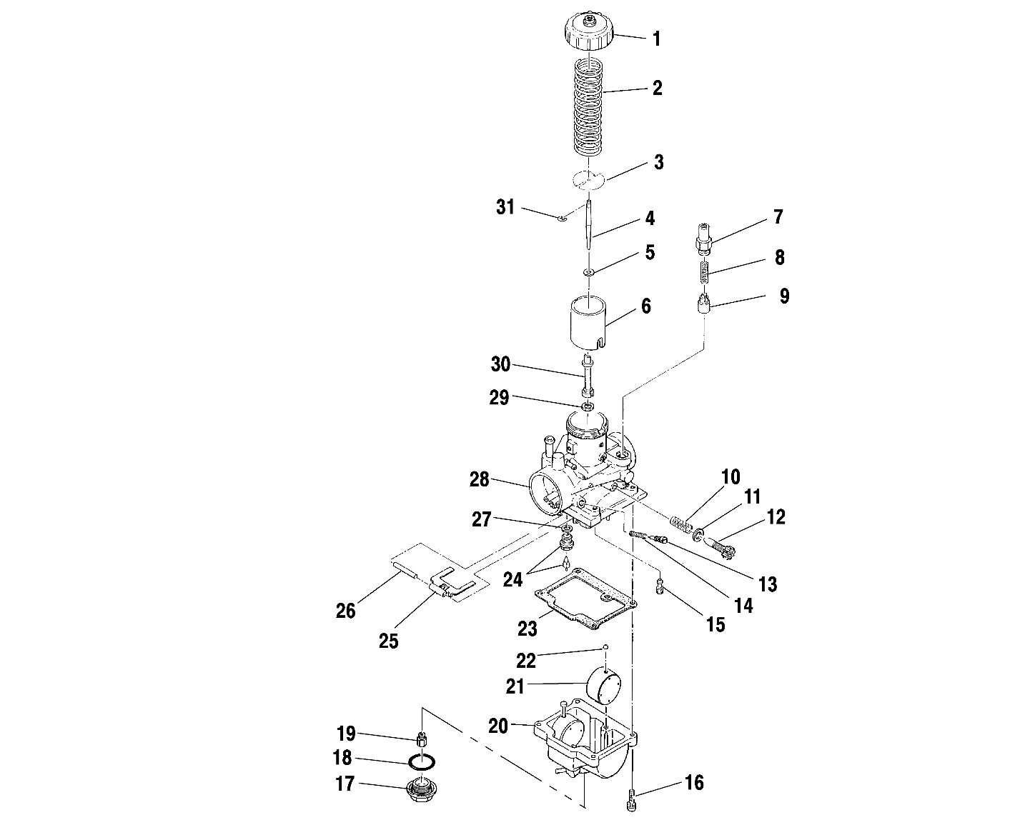 CARBURETOR - A03BA38CA (4982568256C14)