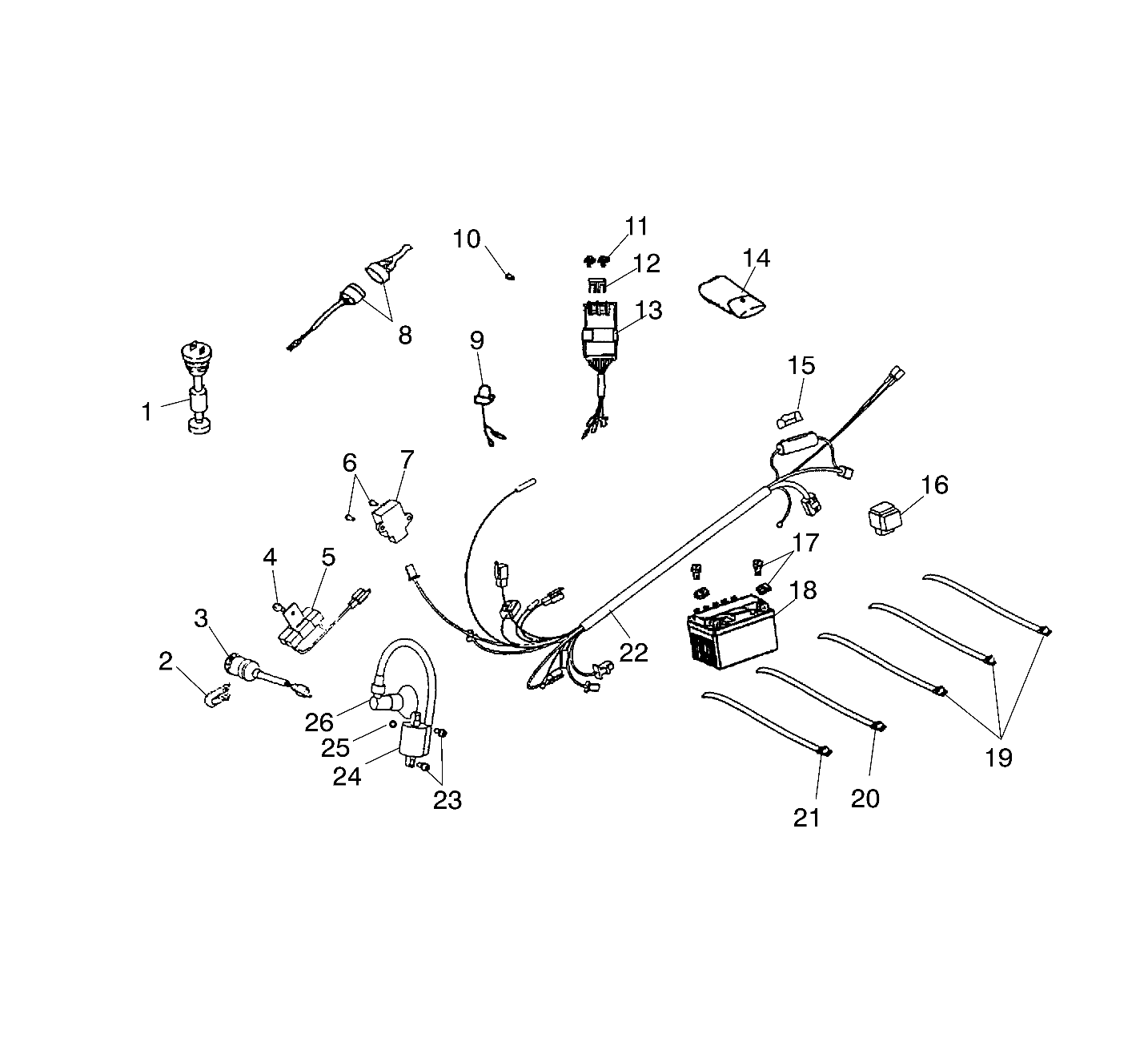 ELECTRICAL PARTS - A03KA09CA/CB (4983138313C03)