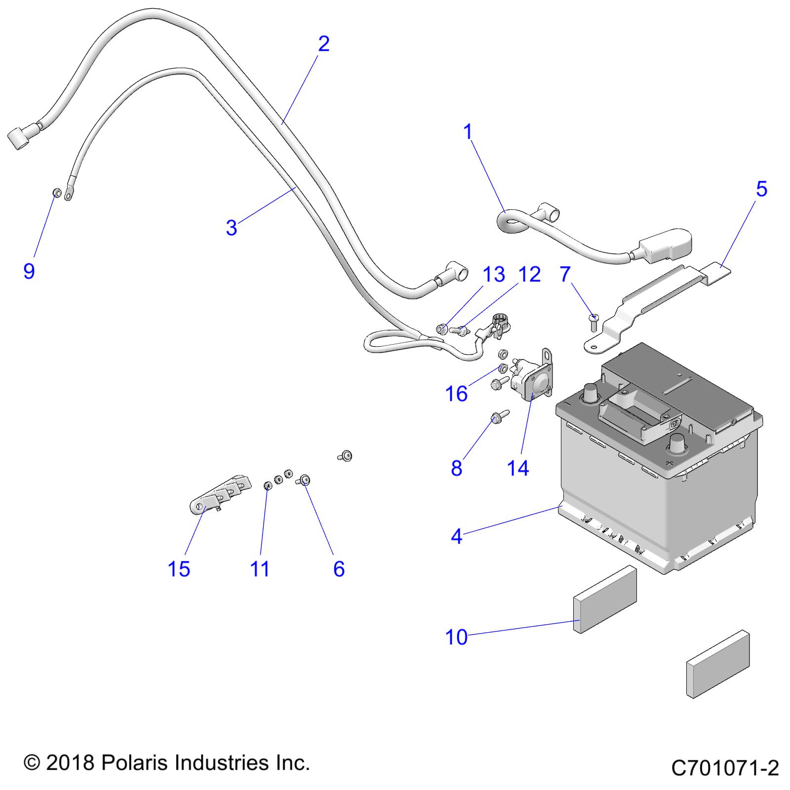 ELECTRICAL, BATTERY - Z20ASS99C2/CH (C701071-2)