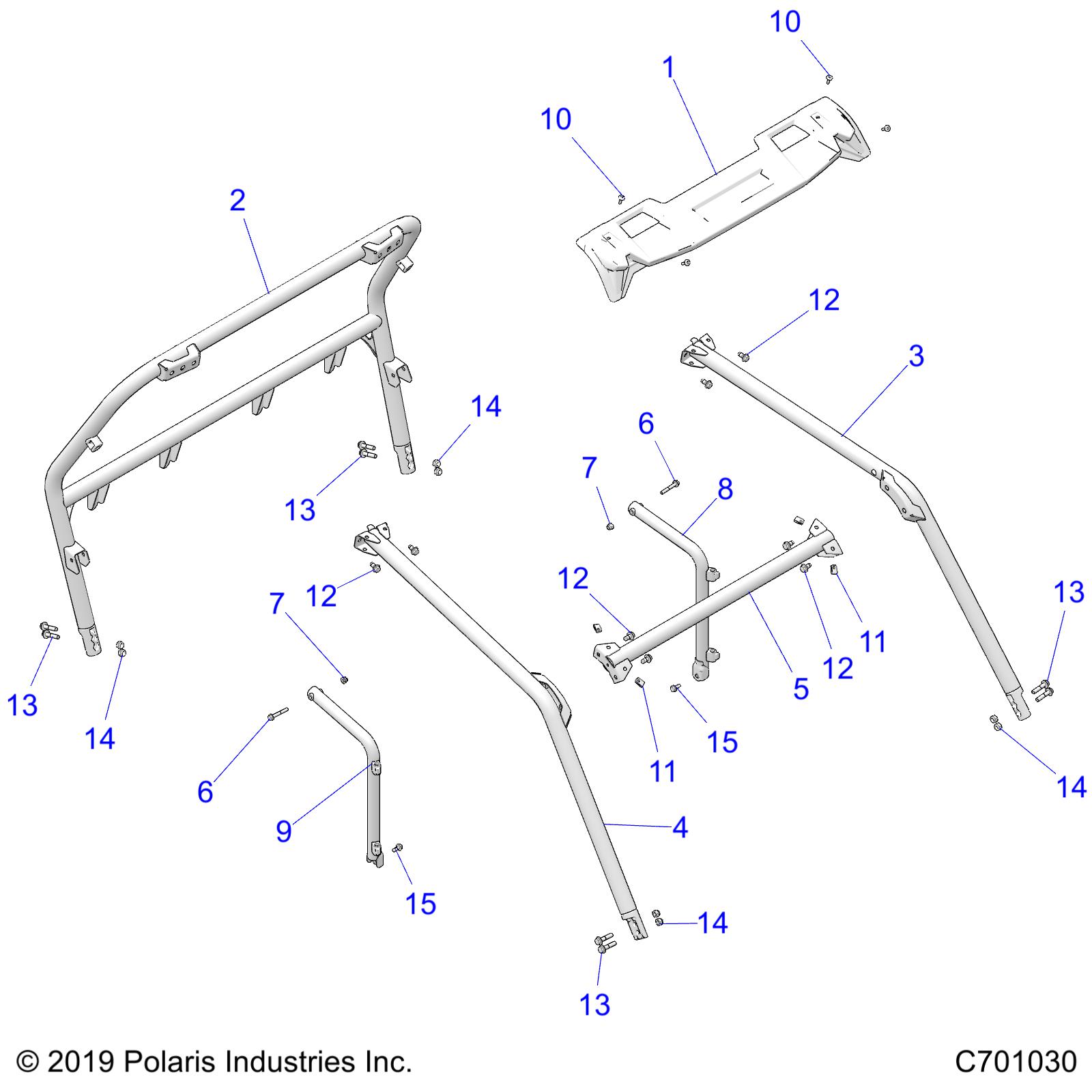 CHASSIS, CAB FRAME - Z20ASE99AH/LH/BH (C701030)