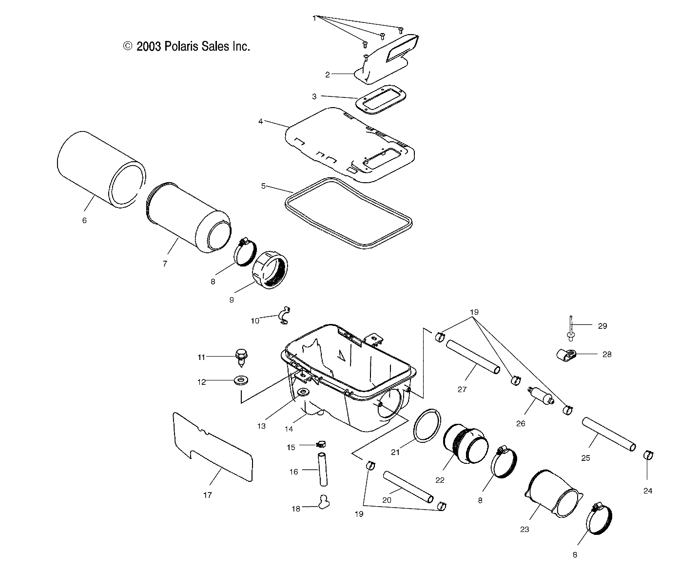 AIR BOX - A04JD50AA/AB/CA (4985938593B06)