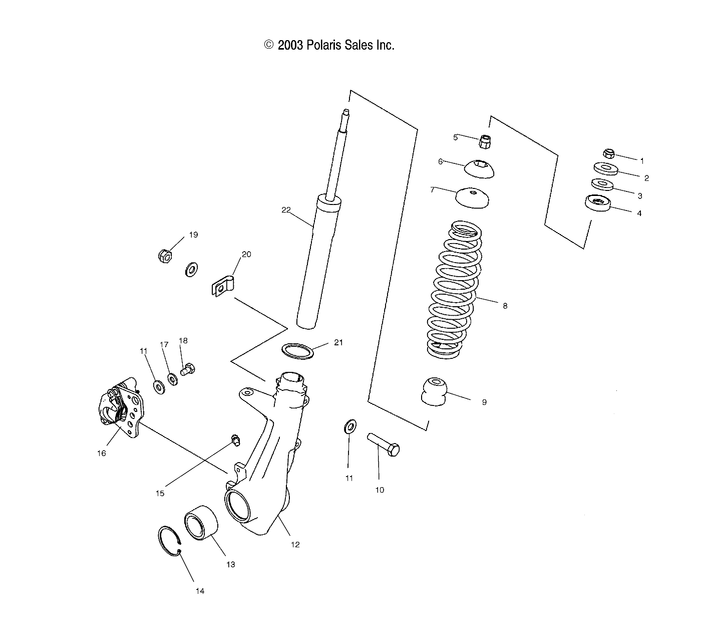 FRONT STRUT - A04JD32AA (4985938593B11)