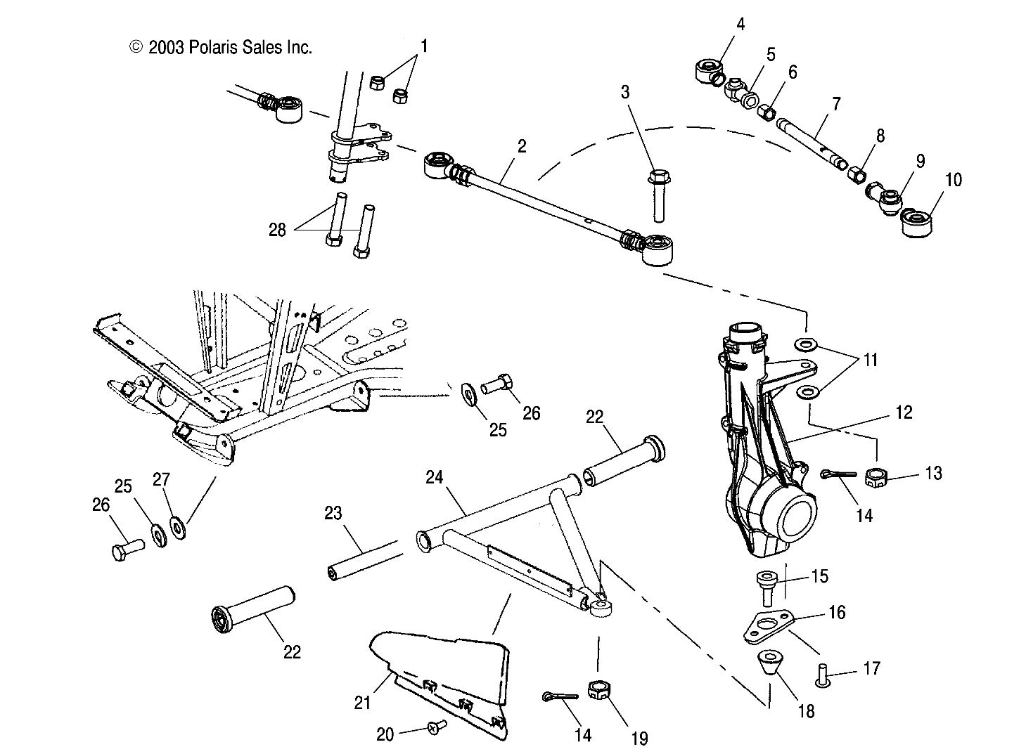 A-ARM/STRUT MOUNTING - A04CH50AA/AC/AE/AG (4986068606B12)