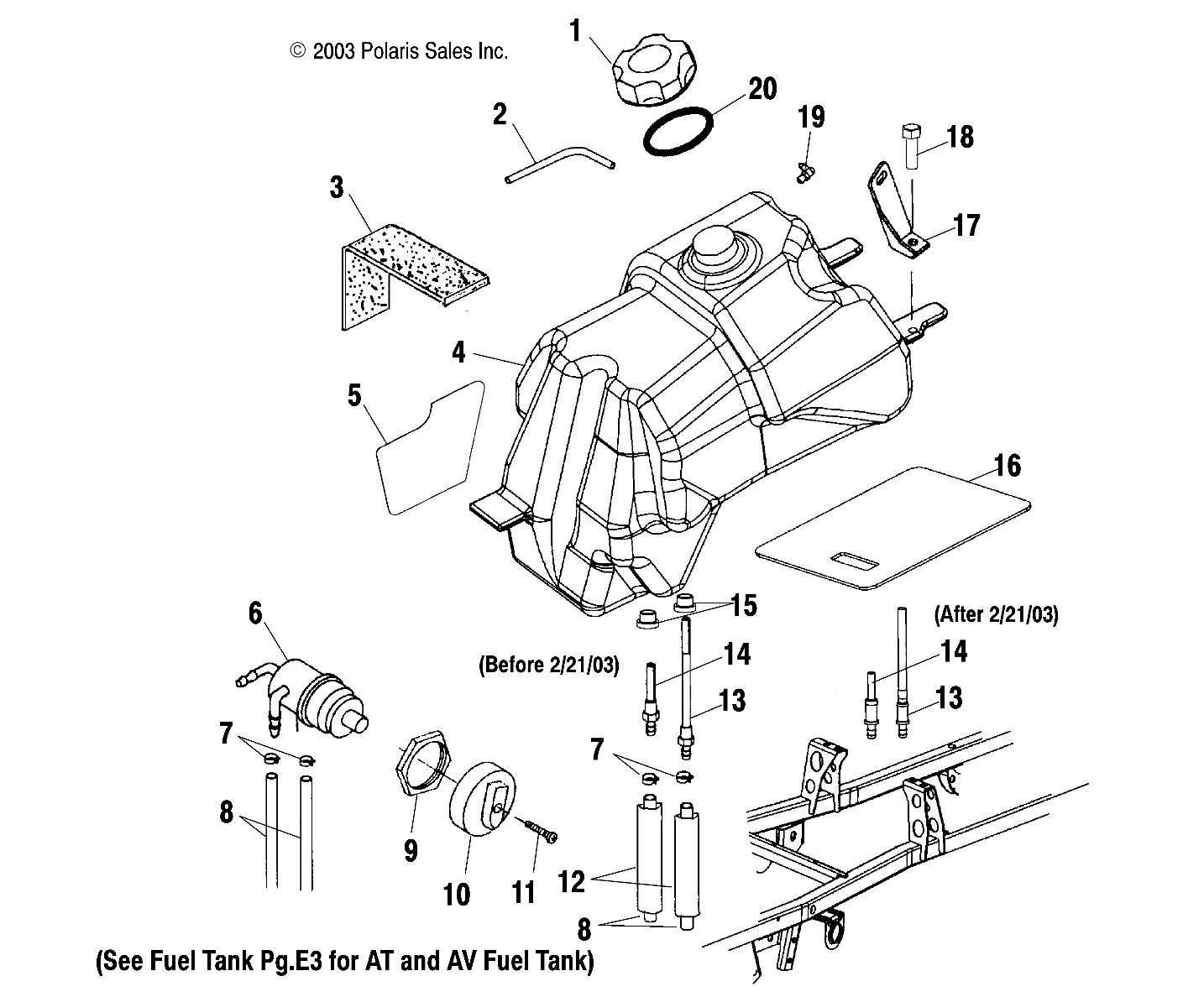 FUEL TANK - A04CH59AF/AH/AJ (4986108610A12)