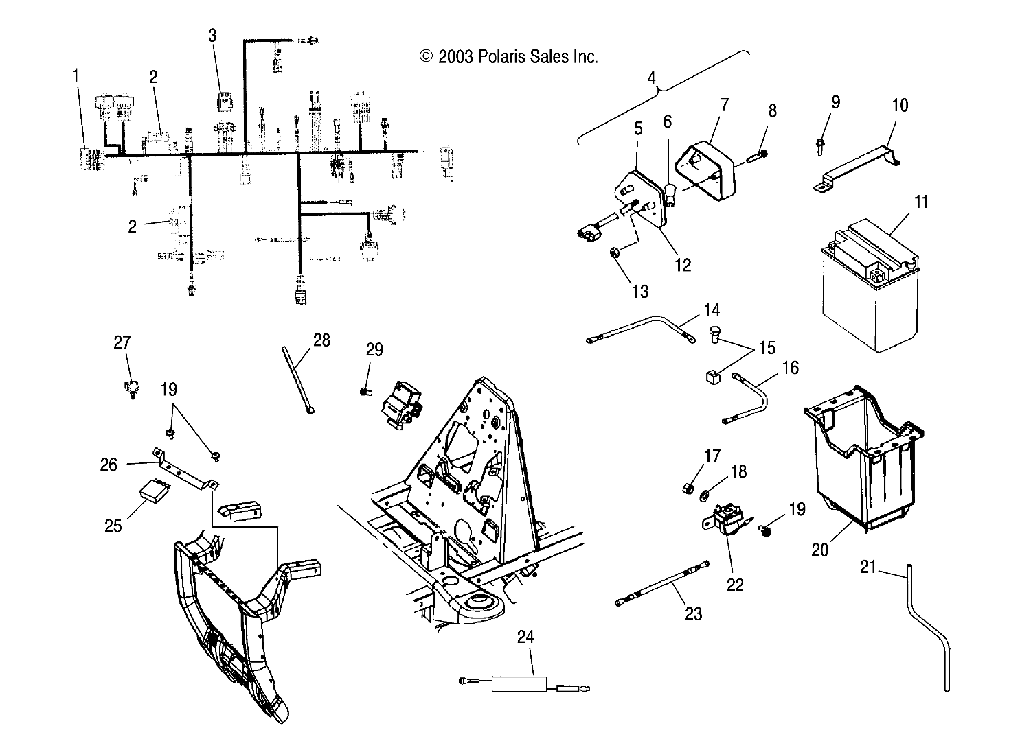 ELECTRICAL/TAILLIGHT - A04CH59AF/AH/AJ/AT/AV (4986108610C07)